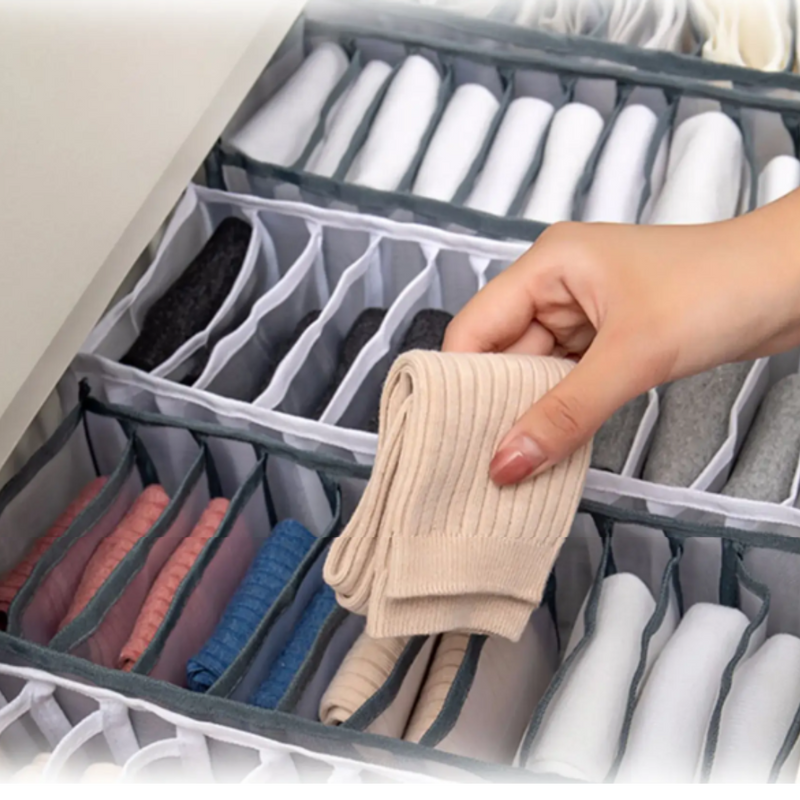 Organizador de Ropa Íntima - Kit de Sujetador, Medias y Bragas -