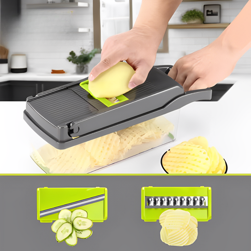 Cortador Premium para Cocina Moderna - 14/16 Piezas