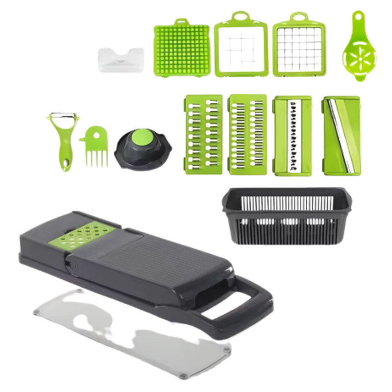 Cortador Premium para Cocina Moderna - 14/16 Piezas