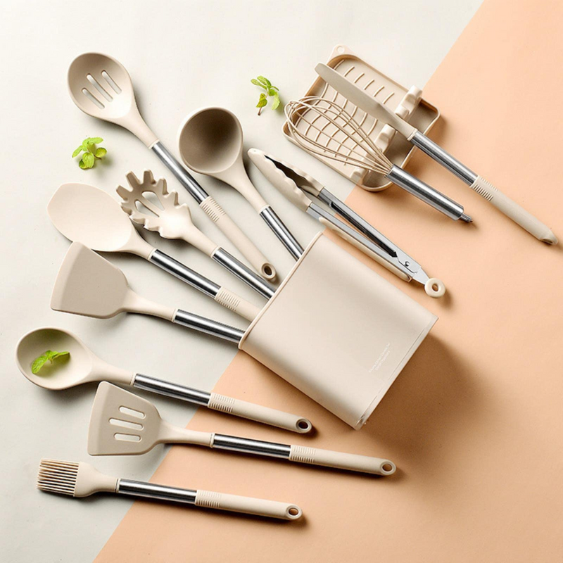 Kit de cocina de silicona premium de 12 piezas