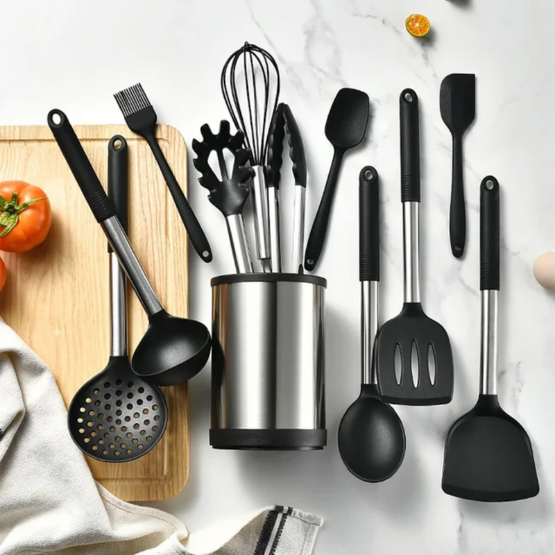 Kit de cocina de silicona premium de 12 piezas