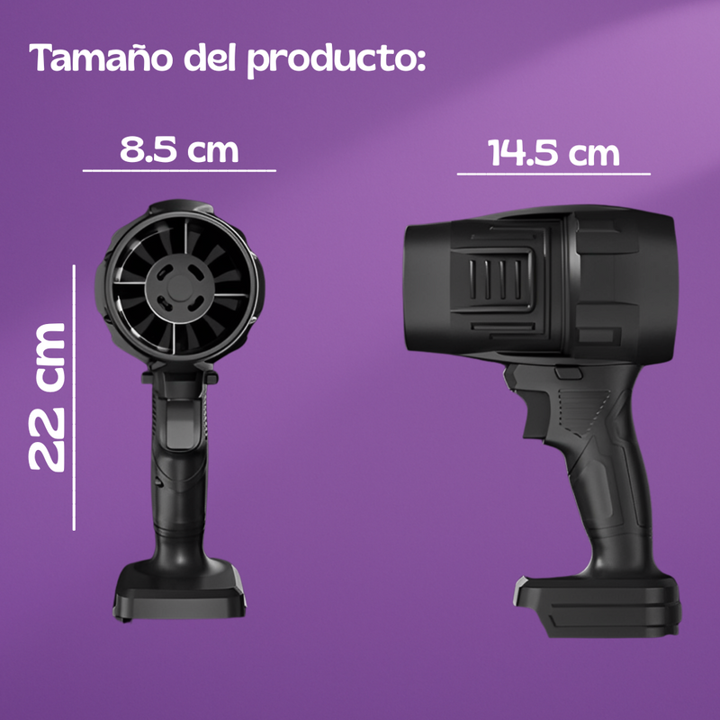 Turbo Soplador - Air Force + Doble bateria
